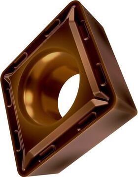 Drehwendeschneidplatte ISO CCMT 09T308E-FF2:T8430 D.4,4mm PVD beschichtet - VPE: 10