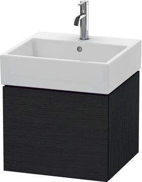 Duravit Waschtischunterbau L-CUBE 394x484x459mm eiche schwarz