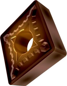 Drehwendeschneidplatte ISO CNMG 120412E-SM:T8415 D.5,16mm PVD beschichtet - VPE: 10