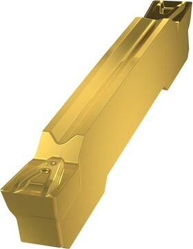 Wendeschneidplatte ISO GL3-D300M02-GM:G8330 Breite 3mm PVD beschichtet Gold - VPE: 10