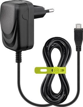 Micro-USB-Ladegerät (5 W), Schwarz- VPE: 1
