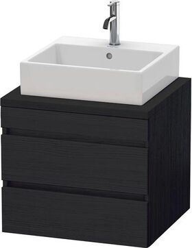 Duravit Konsolenunterschrank DURASTYLE 512x600x548mm eiche schwarz