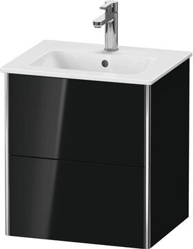 Duravit WTU COMPACT XSQUARE 560x510x418mm schwarz hochglanz