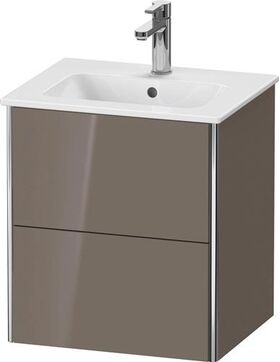 Duravit WTU COMPACT XSQUARE 560x510x418mm flannel grey hochglanz