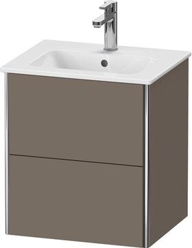 Duravit WTU COMPACT XSQUARE 560x510x418mm flannel grey seidenmatt