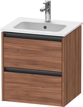 Duravit Waschtischunterbau Ketho.2 510x549x420mm nussbaum natur