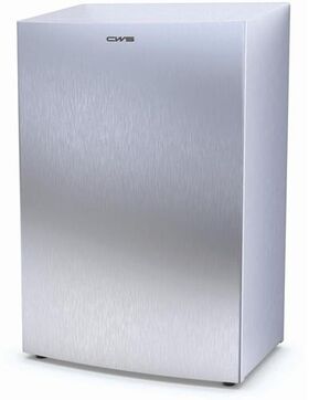 CWS Paradise Stainless Steel Paper Bin 25 l, HxBxT 450x300x200 mm, Edelstahl