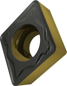 Drehwendeschneidplatte ISO CCMT 120412E-RM:T9415 D. 5,5mm MT-CVD beschichtet - VPE: 10