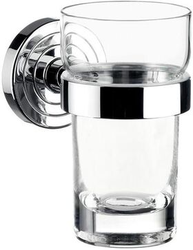 Emco Glashalter POLO Kristallglas klar chrom EMCO