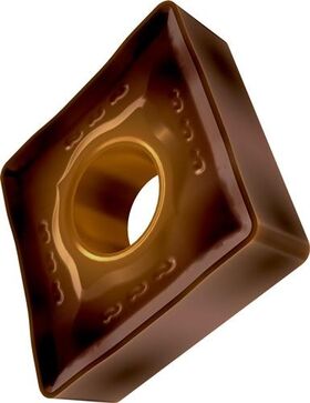 Drehwendeschneidplatte ISO CNMM 250924E-NR2:T8430 D. 9,12mm PVD beschichtet - VPE: 5