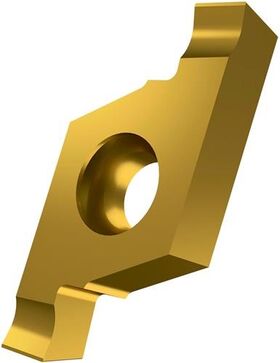 Drehwendeschneidplatte ISO X61 0602-200 L:G8330 Tiefe 2,2mm PVD beschichtet - VPE: 10