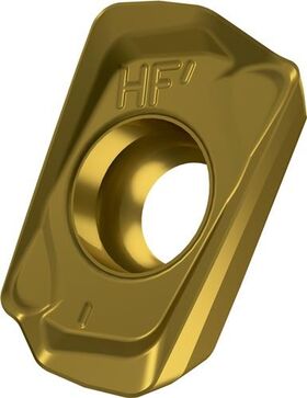 Fräswendeschneidplatte ISO ADEX 070206SR-HF:M8340 D.2,2mm PVD beschichtet Gold - VPE: 10