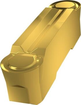 Wendeschneidplatte ISO GL6-D600MMO-MM:G8330 Breite 6mm PVD beschichtet Gold - VPE: 10