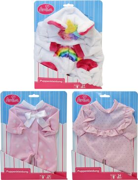 AM Puppenkleidung Gr. 36-38cm, 3-f.sort.