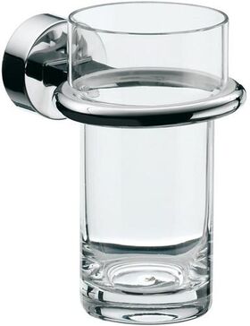 Emco Glashalter RONDO 2 Kristallglas klar chrom EMCO