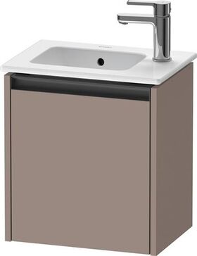 Duravit Waschtischunterbau Ketho.2 410x440x292mm TA rechts basalt matt