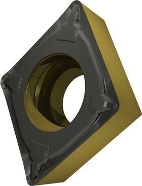 Drehwendeschneidplatte ISO CCMT 120408E-UR:T9415 D. 5,5mm MT-CVD beschichtet - VPE: 10