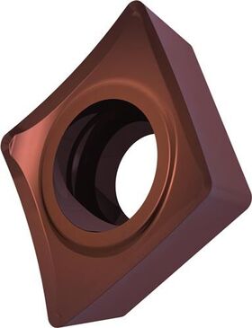 Drehwendeschneidplatte ISO CCGT 060204E-SF3:T8415 D.2,8mm PVD beschichtet - VPE: 10
