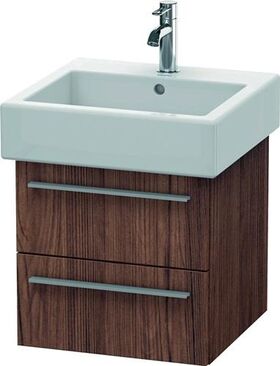 Duravit Waschtischunterbau X-LARGE 443x450x448mm nussbaum dunkel