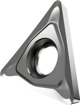 Drehwendeschneidplatte ISO TCGT 110202F-AL:HF7 Bohrungs-D. 2,8mm Farbe Silber - VPE: 10