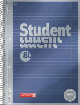 BRUNNEN  Collegeblock A4 Lin.27 90g - 5 VPE