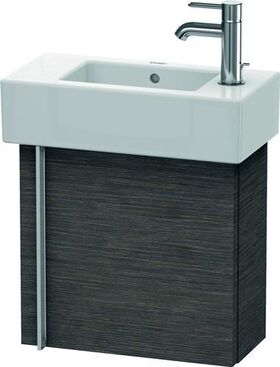 Duravit Waschtischunterbau VERO 211x450x428mm Ans re Ei dunkel gebürstet
