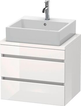 Duravit Konsolenunterschrank DURASTYLE 512x600x478mm eiche natur / basalt matt
