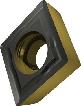 Drehwendeschneidplatte ISO CCMT 080304E-NF2:T9415 D. 3,4mm MT-CVD beschichtet - VPE: 10