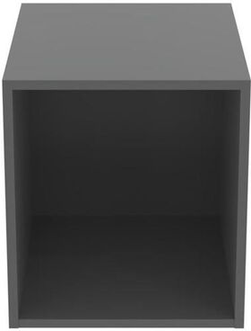 IDS Seit-ele MWT-Unterschrank i.life B 1 Fach, 400x505x440mm Quarzgrau matt IDEAL STANDARD