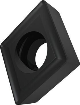 Drehwendeschneidplatte ISO CCMT 060204E-RF:T5315 D.2,8mm MT-CVD beschichtet - VPE: 10