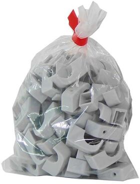 Flachbeutel Maße 190x320mm Stärke 25µ PE transparent TRANSPAK - VPE: 1000