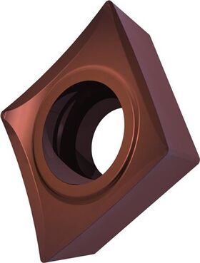 Drehwendeschneidplatte ISO CCGT 060202E-SF3:T8415 D.2,8mm PVD beschichtet - VPE: 10