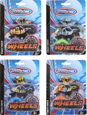 SZ Crazy Truck, mit Friktion, 4-f.sort.