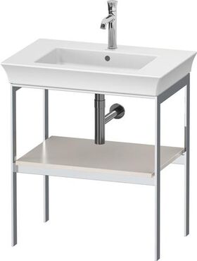 Duravit Metallkonsole WHITE TULIP 760x684x450mm nordic weiß seidenmatt