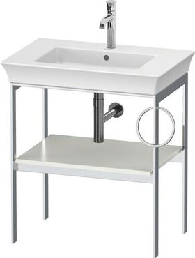 Duravit Metallkonsole WHITE TULIP 760x684x450mm we sdm HTH rechts