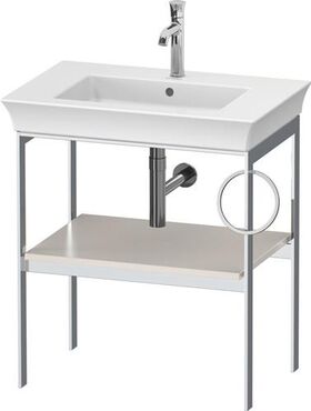 Duravit Metallkonsole WHITE TULIP 760x684x450mm No we sdm HTH rechts