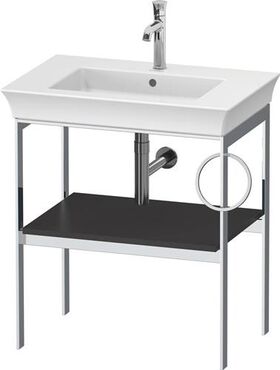 Duravit Metallkonsole WHITE TULIP 760x684x450mm grap sdm HTH rechts