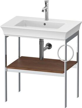 Duravit Metallkonsole WHITE TULIP 760x684x450mm Amerik. NB HTH rechts