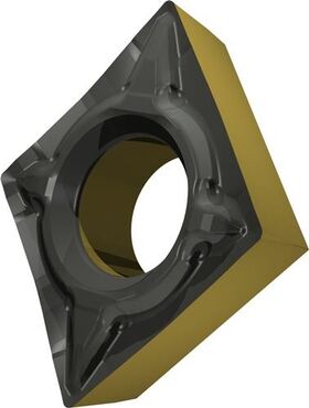 Drehwendeschneidplatte ISO CCMT 060202E-UR:T9415 D. 2,8mm MT-CVD beschichtet - VPE: 10