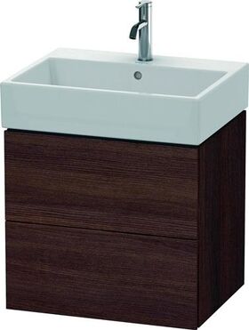 Duravit Waschtischunterbau L-CUBE 544x584x459mm kastanie dunkel