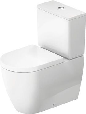 DU Stand WC für Kombination ME by Starck 650mm, weiß, Tiefspüler, rimmless, WG