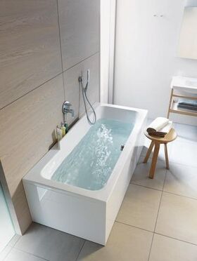 Duravit Wannenverkleidung DURASTYLE 1580x690mm, Vorwand weiss acryl