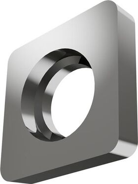 Wendeplatten-Unterlegscheibe ISO CCW 120312:GJ11 Brutto-G.5,57g Farbe Silber - VPE: 10