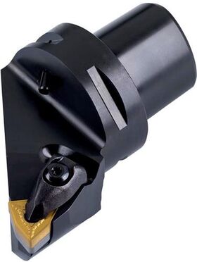 Klemmhalter ISO C4-DWLNR-27050-08 D.40mm m. Polygonkupplung Rechtslauf