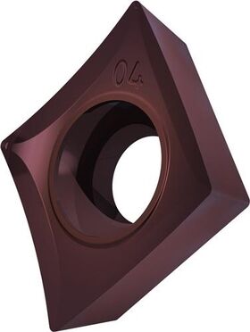 Drehwendeschneidplatte ISO CCGT 120404E-SF3:T8415 D.5,5mm PVD beschichtet - VPE: 10