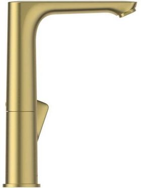 IDS Waschtischarmatur CONNECT AIR hoh schwb Ala o Ablgrt brushed gold IDEAL STANDARD