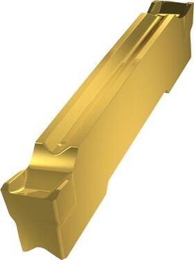Wendeschneidplatte ISO GL3-D300G02L06-PR:G8330 Breite 3mm PVD beschichtet Gold - VPE: 10
