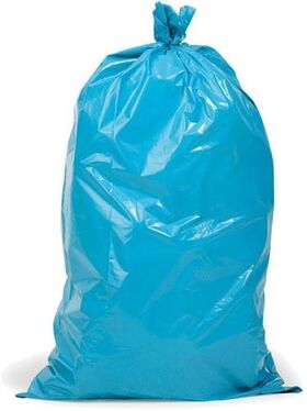 Müllsack Premium Inhalt 70l Maße 575x1000mm Stärke 45µ PE blau TRANSPAK - VPE: 250