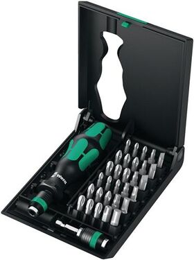 Bitsortiment Kraftform Kompakt 70 Allround 32-tlg.Schlitz/PH/PZD/TX-BO/6Kt.WERA