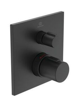 IDS Einzelthermostat CERATHERM C100 UP-Bausatz 2 Silk Black IDEAL STANDARD